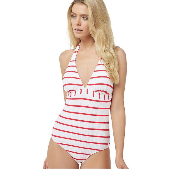 Craghoppers Other - New! Craghoppers Swimsuit Striped One Piece Bathing Suit with Insect Shield SZ 6